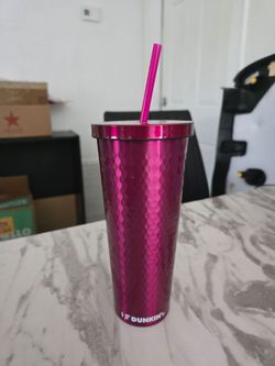 Stainless Dunkin tumbler