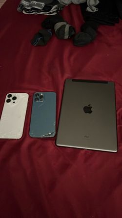 Apple 2 iPhone pro max and iPad 7 gen