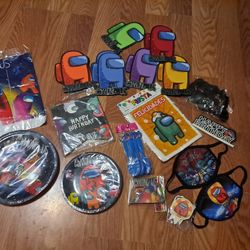 Amongus Party Supplies