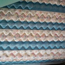 King Size Mattress And 2 Box Springs, Legs