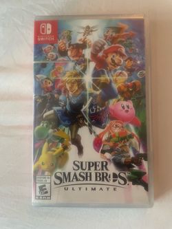 Super smash bros Nintendo switch