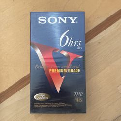 Sony T-120 VHS Tape