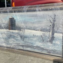 Winters Snow Picture wall decoration 