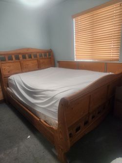 Queen bed