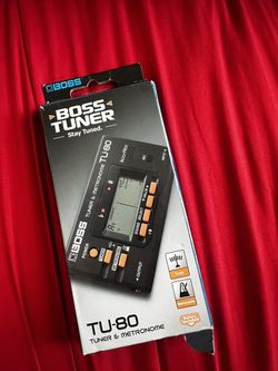 Boss Tuner & Metronome