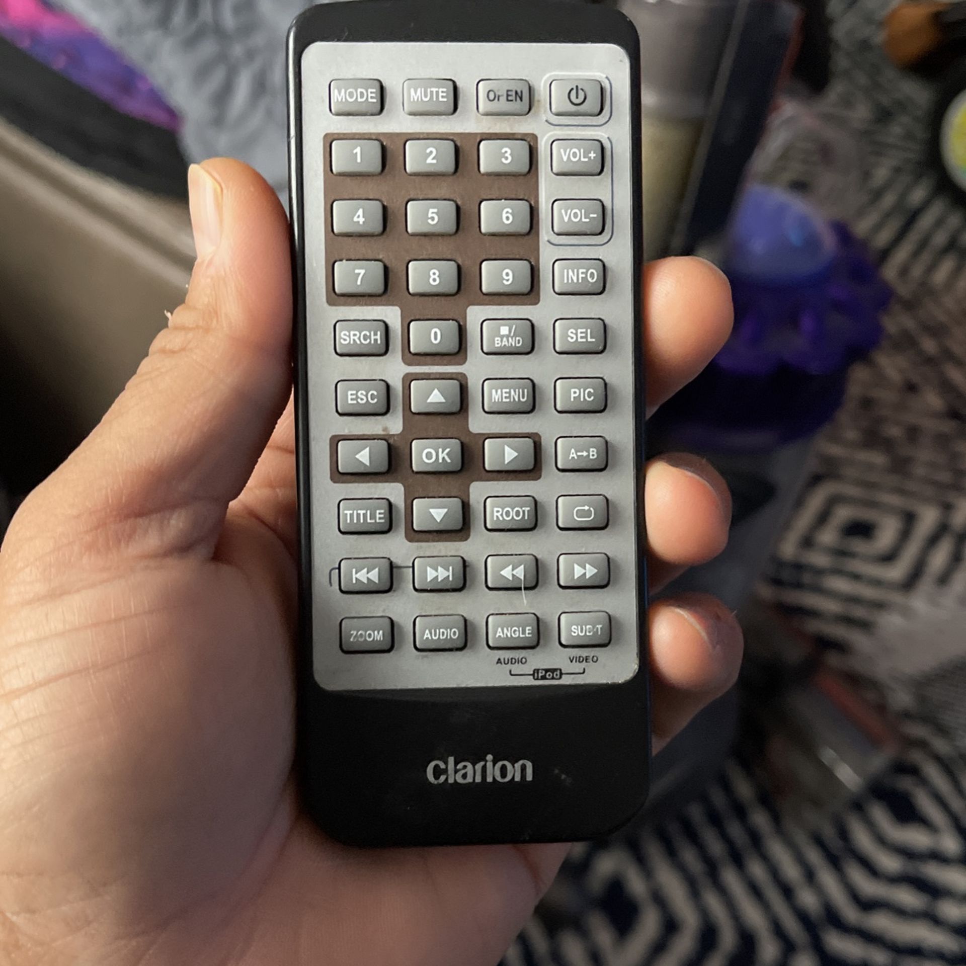 Clarion Remote 