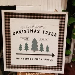 Christmas Wall Decor Frame