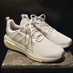 adidas racer tr23 white mens size 10