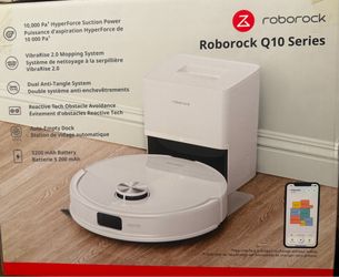 Robotic vacuum and mop