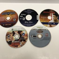Xbox 360 Games And Dvds