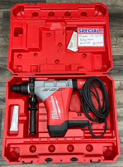 Milwaukee 1 3/4” SDS-Max Rotary Hammer Brand New