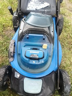 Lawnmower The Battery No Charger 