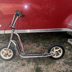 General Sidekick PRO Scooter Trick Bike Nice VTG 1980's BMX Ultra Rare Chrome 14