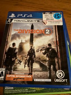 Tom Clancy division 2 ps4