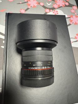 Rokinon 14mm F2.8 Ultra Wide Lens (black)