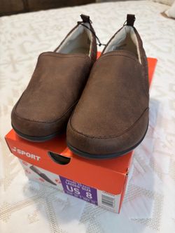 J Sport Brown Slip-On Shoes Women's Size 8