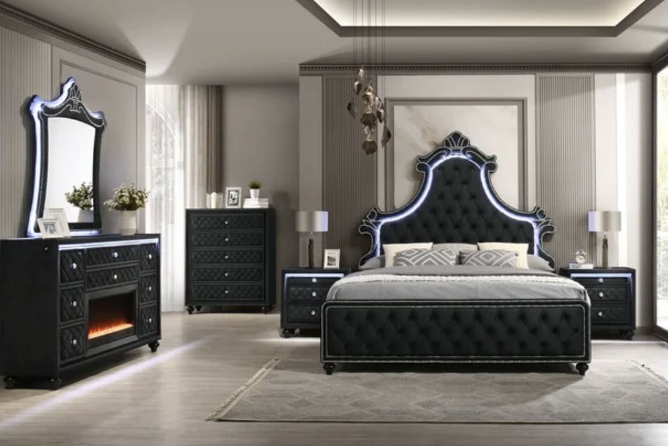 4 Pc Queen Bedroom Set