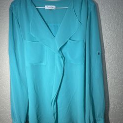 Turquoise Blouse