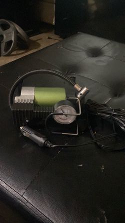 Mobil air pump! Just need to plug in Cigarettes lighter and can fill every flat tire