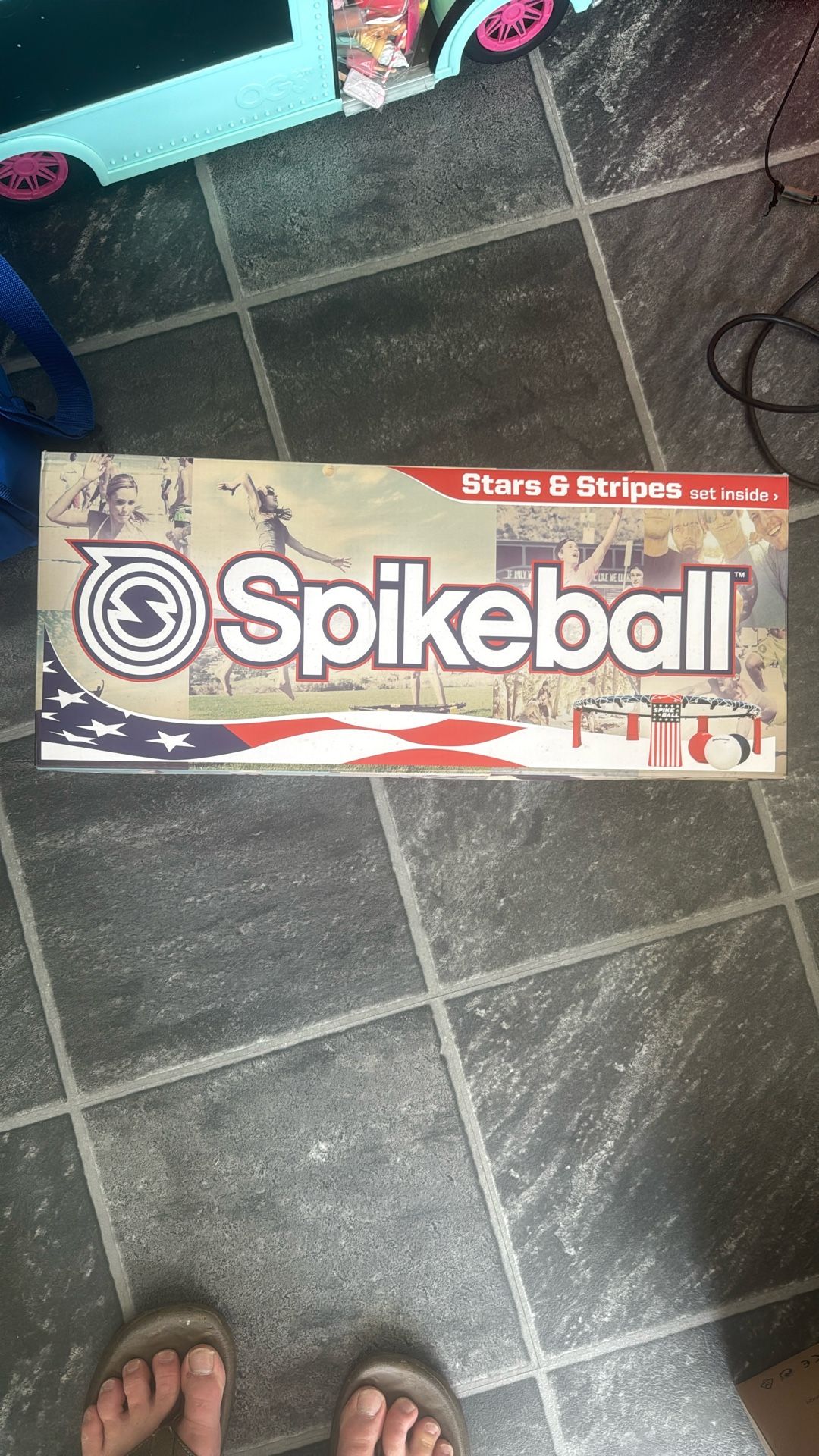 SPIKEBALL used one weekend