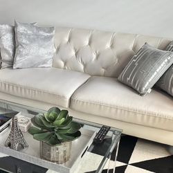 Ivory couch
