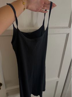 brandy melville black dress