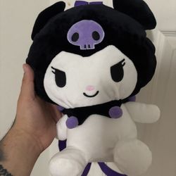 Kuromi Plushie Back Pack Brand New Got For Asking 10$ 