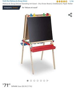 Melissa & doug deluxe standing art easel