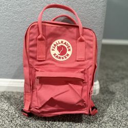 Fjallraven Pink Backpack 