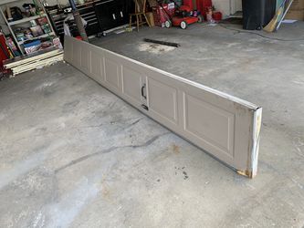 Garage door 16x7 with some hardware