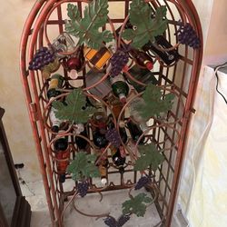 Leaf Wine Cage