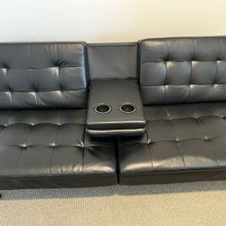 Leather Sofa 