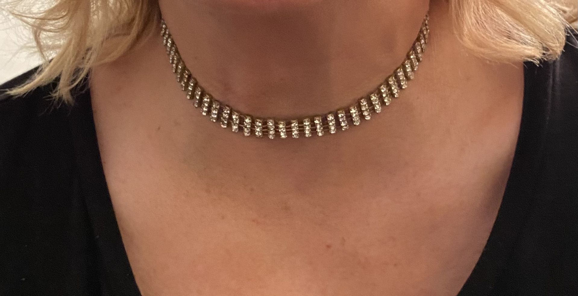 Vintage-style, Elegant Choker Necklace