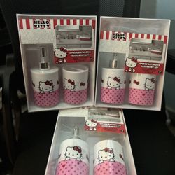 Hello Kitty bathroom set