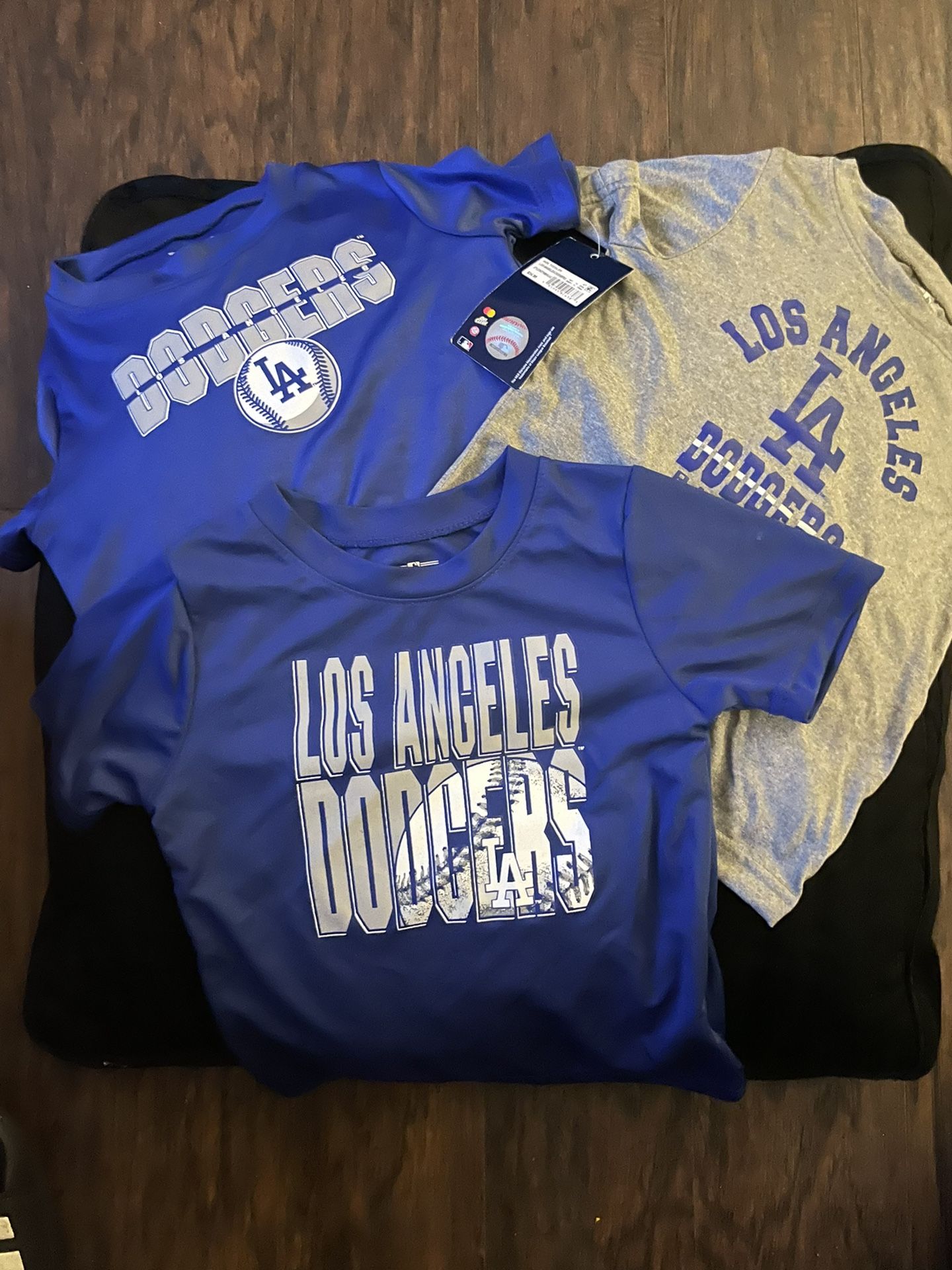 Dodgers Childrens Shirts/ Dodgers Can Cooler Two Sided Design/ Dodgers Pens  All New