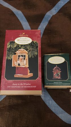 Hallmark Keepsake Ornament Collector's Club 1997 Set