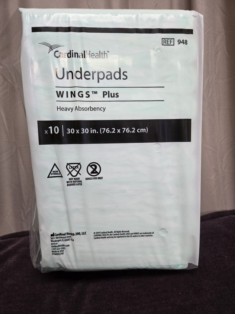 Cardinal Health Underpads Heavy Absorption 