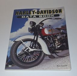 HARLEY-DAVIDSON Data Book by Rick Conner (1(contact info removed) Reference Guide), 160 Pgs.