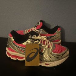 Pink asics gel kayano 14