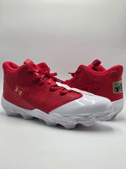 Under Armour Size 15 UA Harper 9 Mid RM Adult Baseball/SoftballCleats