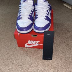 Purple Dunks 