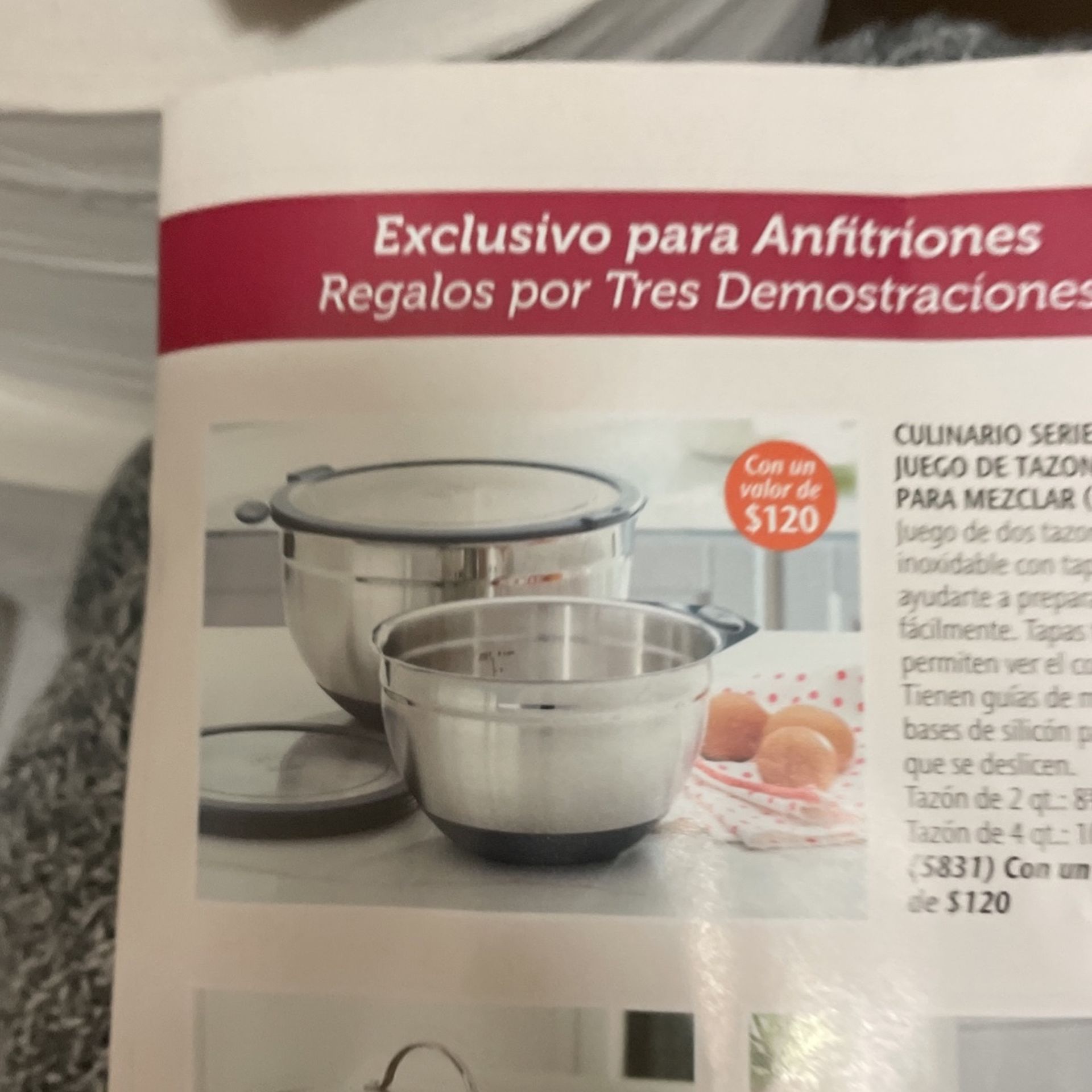 Juego Tazone Para Mezcla 2 Nuevo Caja