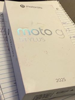 New motorola moto g stylus 2025 open box boost mobile only