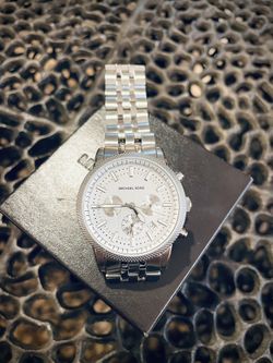Michael Kors Chronograph Stainless Steel Watch 