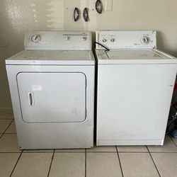 Washer and dryer