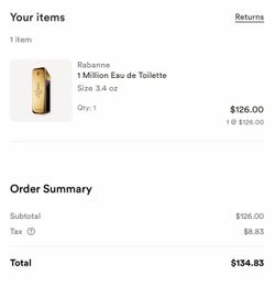 Pablo Rabanne 1 Million 3.4 fl oz