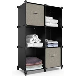 Portable Closet, And Cubed Shelf 