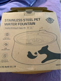 Stainless Steel Water Fountain