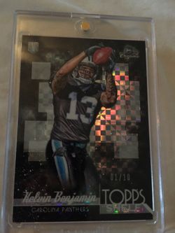 Kelvin Benjamin Carolina panthers bowman chrome