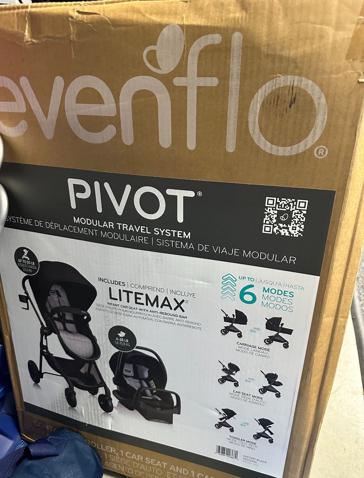 Evenflo stroller/car seat